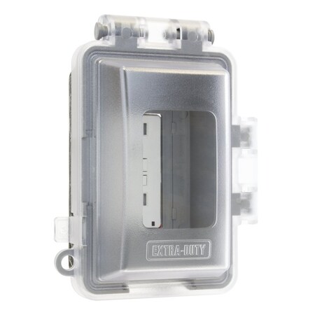 Mulberry Electrical box covers WEATHERSAFEIII 1G GRAY 30981G